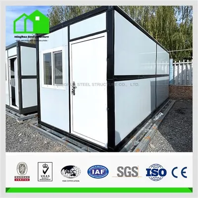 20 FT salokāma plakana konteineru māja